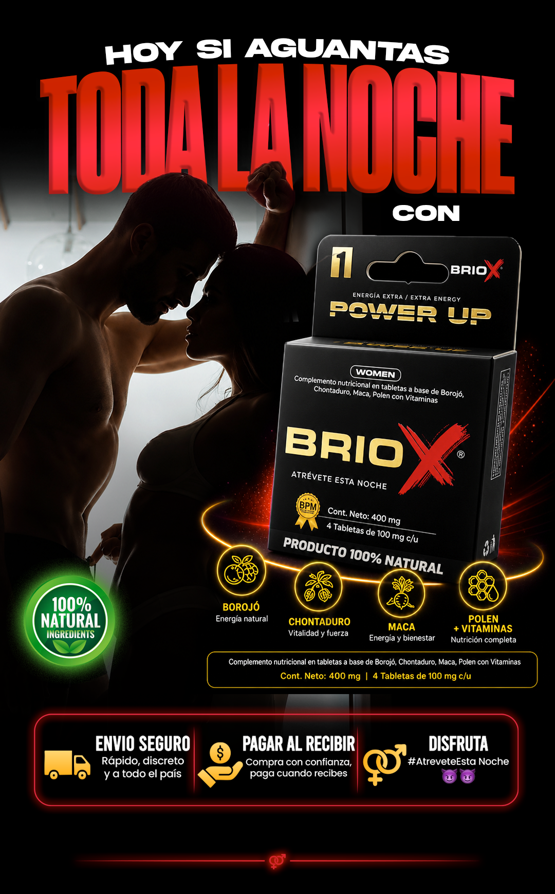 BrioX — Hoy sí aguantas toda la noche
