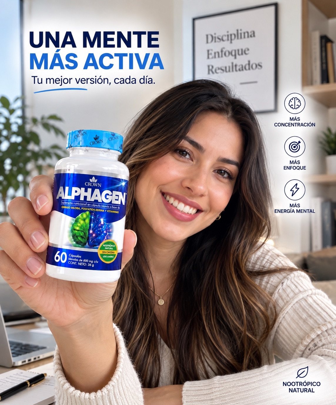 ALPHAGEN nootrópico natural